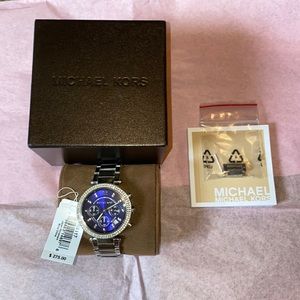 Michael Kors Bling Silver Watch - NWT